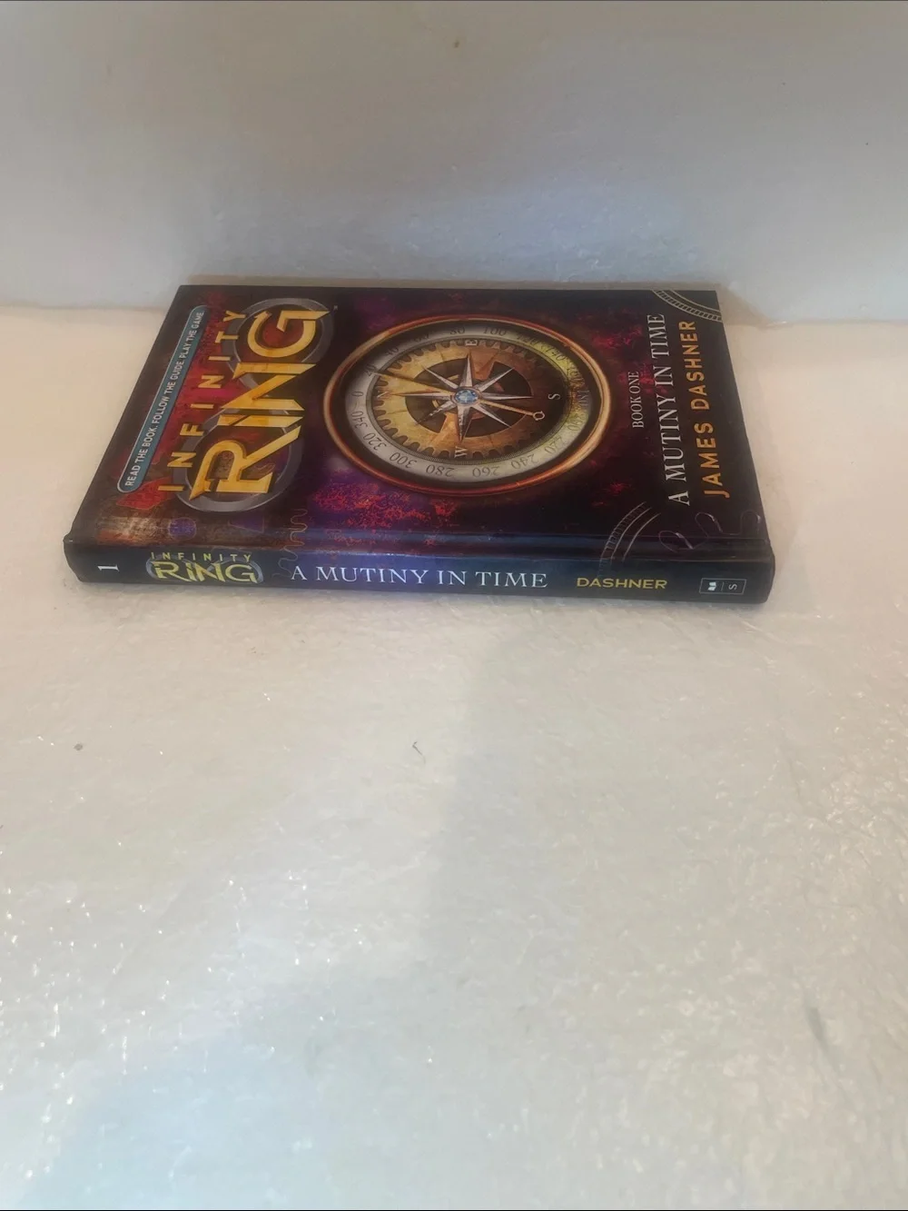 Scholastic Infinity Ring 1st edition hardback book one a mutiny in time Sealed